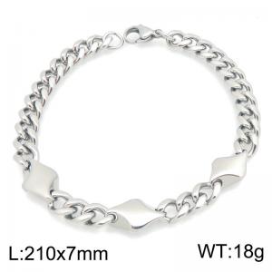 Stainless Steel Bracelet(Men) - KB216745-TSC