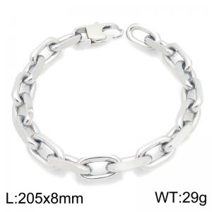 Stainless Steel Bracelet(Men) - KB216765-TSC
