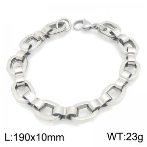 Stainless Steel Bracelet(Men) - KB216766-TSC