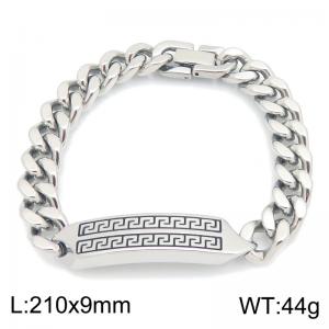Stainless Steel Bracelet(Men) - KB216772-TSC