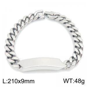 Stainless Steel Bracelet(Men) - KB216773-TSC