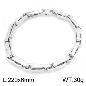 Stainless Steel Bracelet(Men) - KB216785-TSC