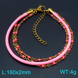 Stainless Steel Special Bracelet - KB297196-Z