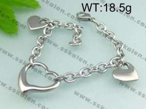 Stainless Steel Bracelet(women) - KB30485-Z