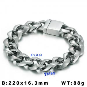 Stainless Steel Bracelet - KB32037-D