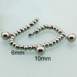 Stainless steel ball bracelet - KB36384-Z