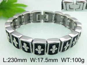 Stainless Steel Bracelet(Men) - KB37052-D