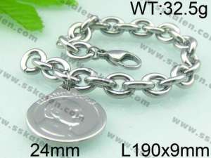 Stainless Steel Bracelet - KB45440-Z