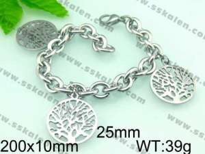 Stainless Steel Bracelet - KB47696-Z