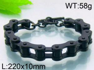 Stainless Steel Bicycle Bracelet - KB51874-D