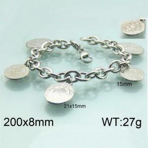 Stainless Steel Bracelet - KB52367-Z