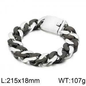 Stainless Steel Bracelet - KB52868-D