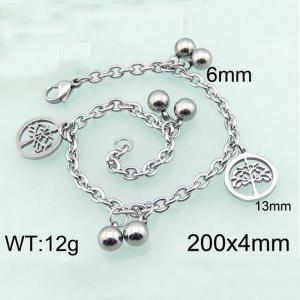 Stainless Steel Bracelet - KB56761-Z