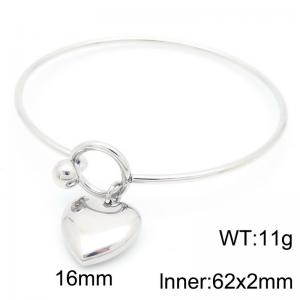 Stainless Steel Bangle - KB56778-Z