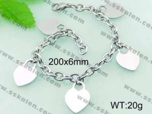 Stainless Steel Bracelet(women)  - KB58015-Z