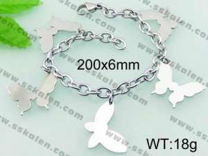 Stainless Steel Bracelet(women)  - KB58017-Z
