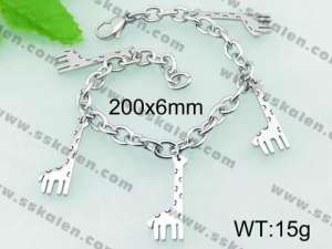 Stainless Steel Bracelet(women)  - KB58021-Z