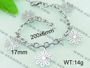 Stainless Steel Bracelet(women)  - KB58023-Z