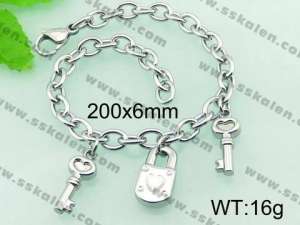 Stainless Steel Bracelet(women) - KB58027-Z
