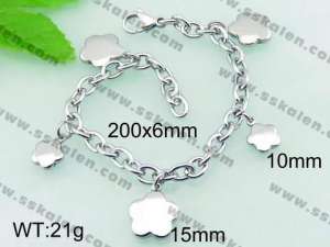 Stainless Steel Bracelet(women)  - KB58028-Z