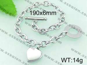 Stainless Steel Bracelet(women)  - KB58037-Z
