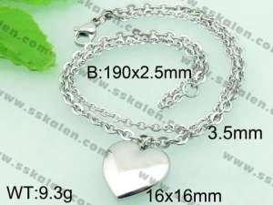 Stainless Steel Bracelet(women)  - KB60269-Z