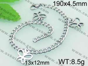 Stainless Steel Bracelet(women) - KB62471-Z