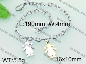 Stainless Steel Bracelet(women) - KB62488-Z