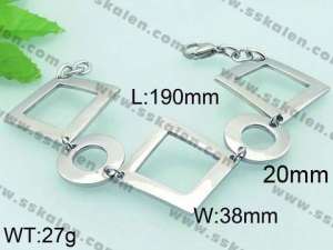 Stainless Steel Bracelet(women) - KB62662-Z