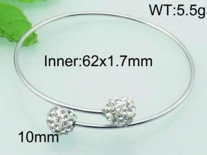 Stainless Steel Bangle - KB62739-Z