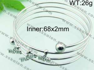 Stainless Steel Bangle - KB65147-Z