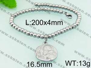Stainless Steel Bracelet(women) - KB65847-Z
