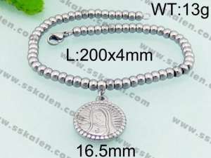Stainless Steel Bracelet(women) - KB65848-Z