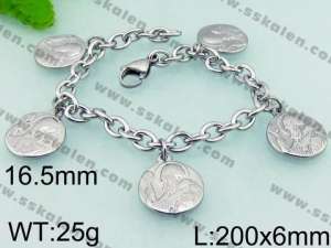 Stainless Steel Bracelet(women) - KB65858-Z