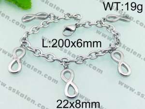Stainless Steel Bracelet(women) - KB65859-Z