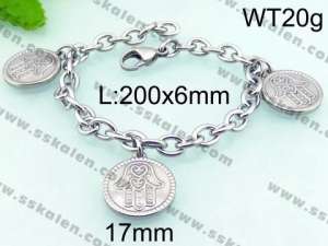 Stainless Steel Bracelet(women) - KB66498-Z
