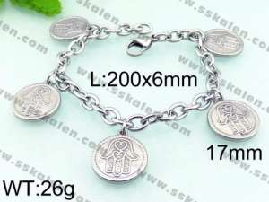 Stainless Steel Bracelet(women) - KB66500-Z