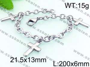 Stainless Steel Bracelet(women) - KB66567-Z