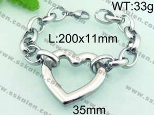 Stainless Steel Bracelet(women) - KB68143-Z