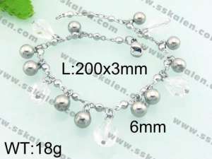 Stainless Steel Bracelet(women) - KB68339-Z