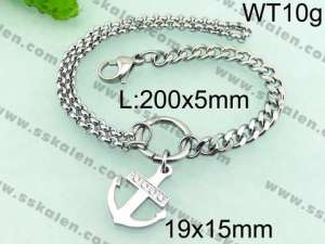 Stainless Steel Bracelet(women) - KB69323-Z
