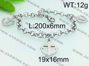 Stainless Steel Bracelet(women) - KB70252-Z