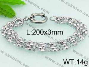 Stainless Steel Bracelet(women) - KB70260-Z