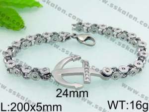 Stainless Steel Bracelet(women) - KB70276-Z