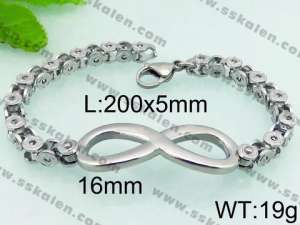 Stainless Steel Bracelet(women) - KB70280-Z