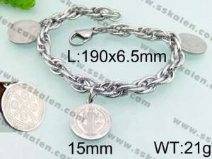 Stainless Steel Bracelet(women) - KB70296-Z