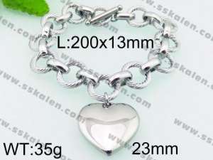 Stainless Steel Bracelet(women) - KB72000-Z