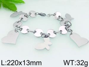 Stainless Steel Bracelet(women) - KB72181-JM
