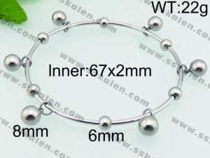Stainless Steel Bangle - KB73273-Z