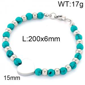 Stainless Steel Bracelet(women) - KB74596-Z